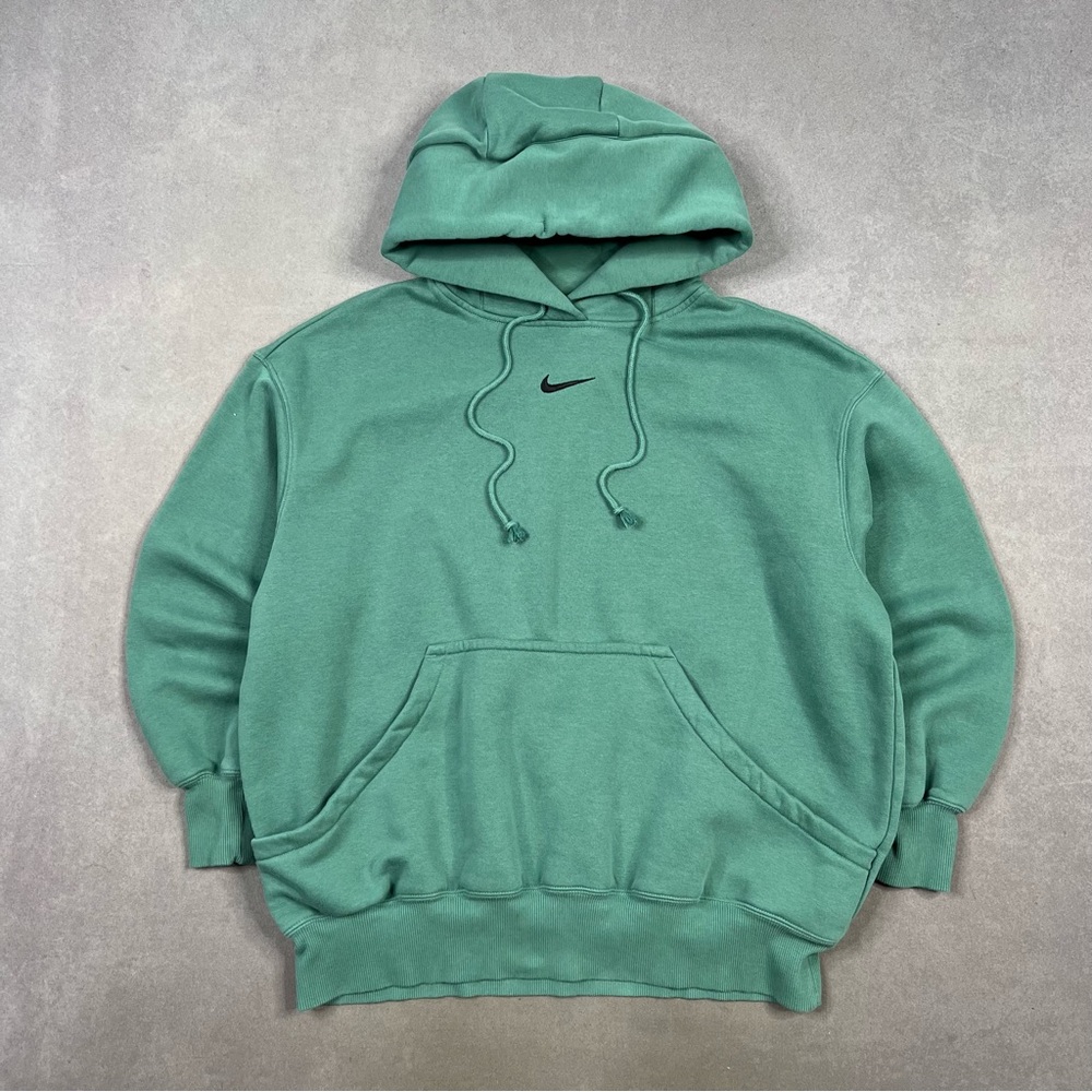 Nike Green center swoosh Hoodie